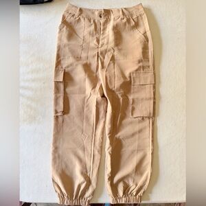 SHEIN Beige Casual Trousers